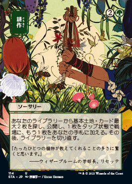 Cultivate (Japanese Foil Etched) [Strixhaven: Mystical Archive] MTG Single Magic: The Gathering | Red Claw Gaming