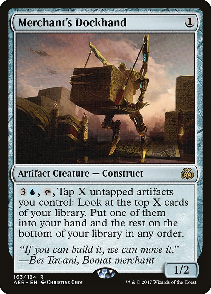 Merchant's Dockhand [Aether Revolt] MTG Single Magic: The Gathering | Red Claw Gaming