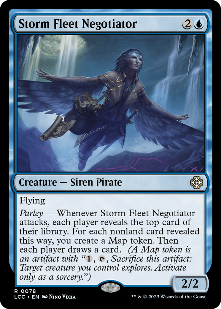 Storm Fleet Negotiator [The Lost Caverns of Ixalan Commander] MTG Single Magic: The Gathering | Red Claw Gaming