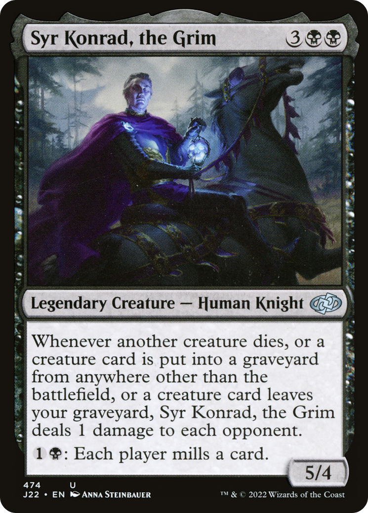 Syr Konrad, the Grim [Jumpstart 2022] MTG Single Magic: The Gathering | Red Claw Gaming