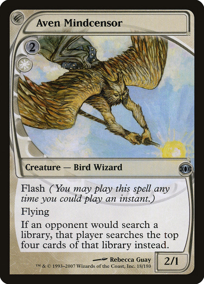 Aven Mindcensor [Future Sight] MTG Single Magic: The Gathering | Red Claw Gaming