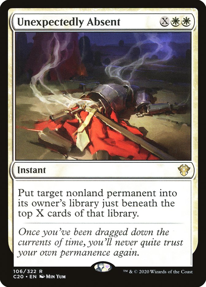 Unexpectedly Absent [Commander 2020] MTG Single Magic: The Gathering | Red Claw Gaming