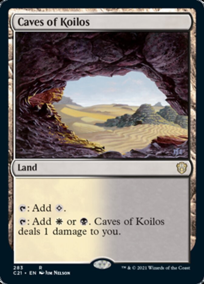 Caves of Koilos [Commander 2021] MTG Single Magic: The Gathering | Red Claw Gaming