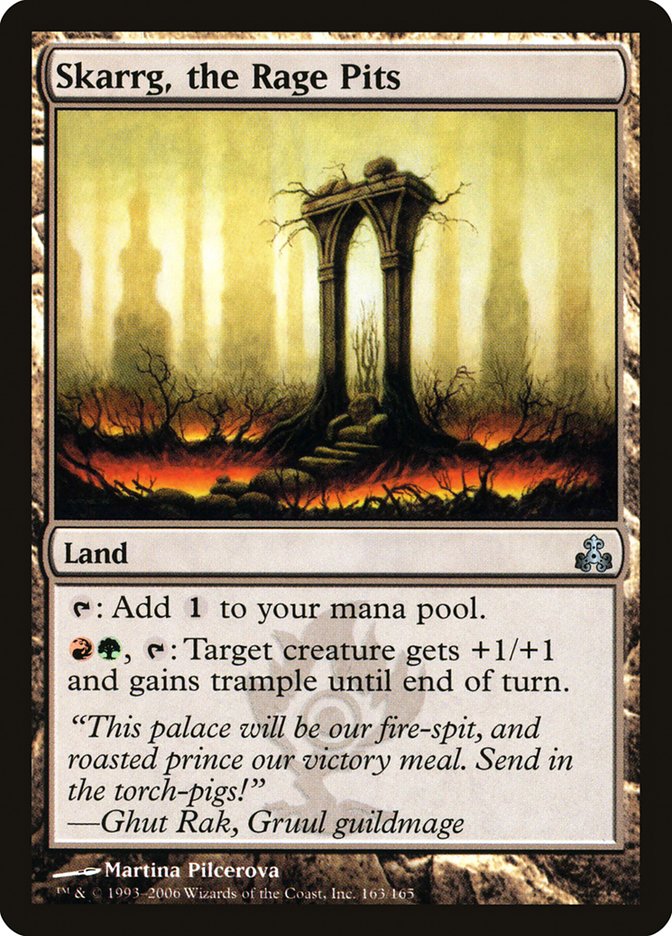 Skarrg, the Rage Pits [Guildpact] MTG Single Magic: The Gathering | Red Claw Gaming