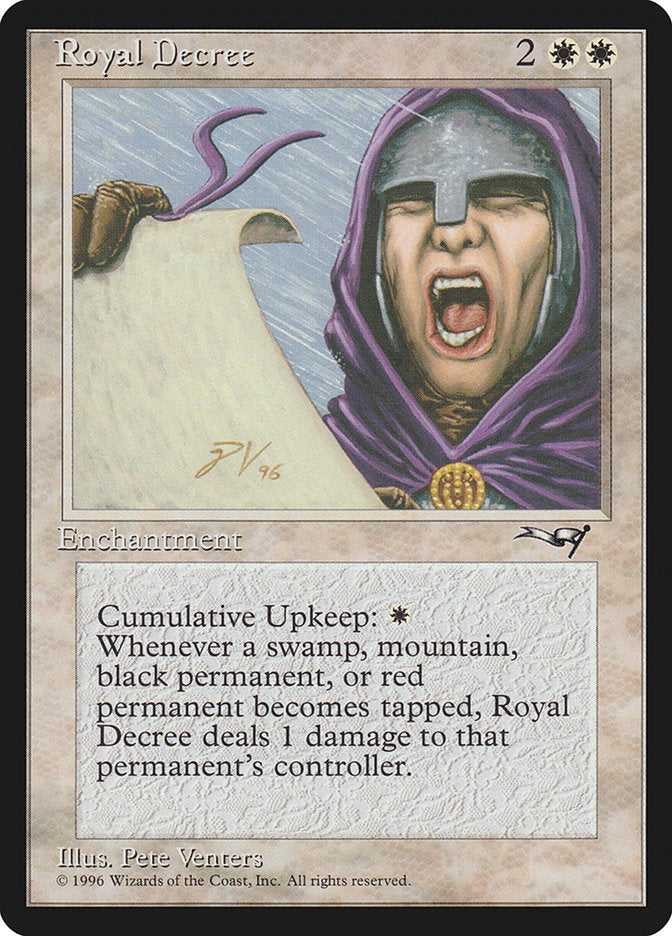 Royal Decree [Alliances] MTG Single Magic: The Gathering | Red Claw Gaming