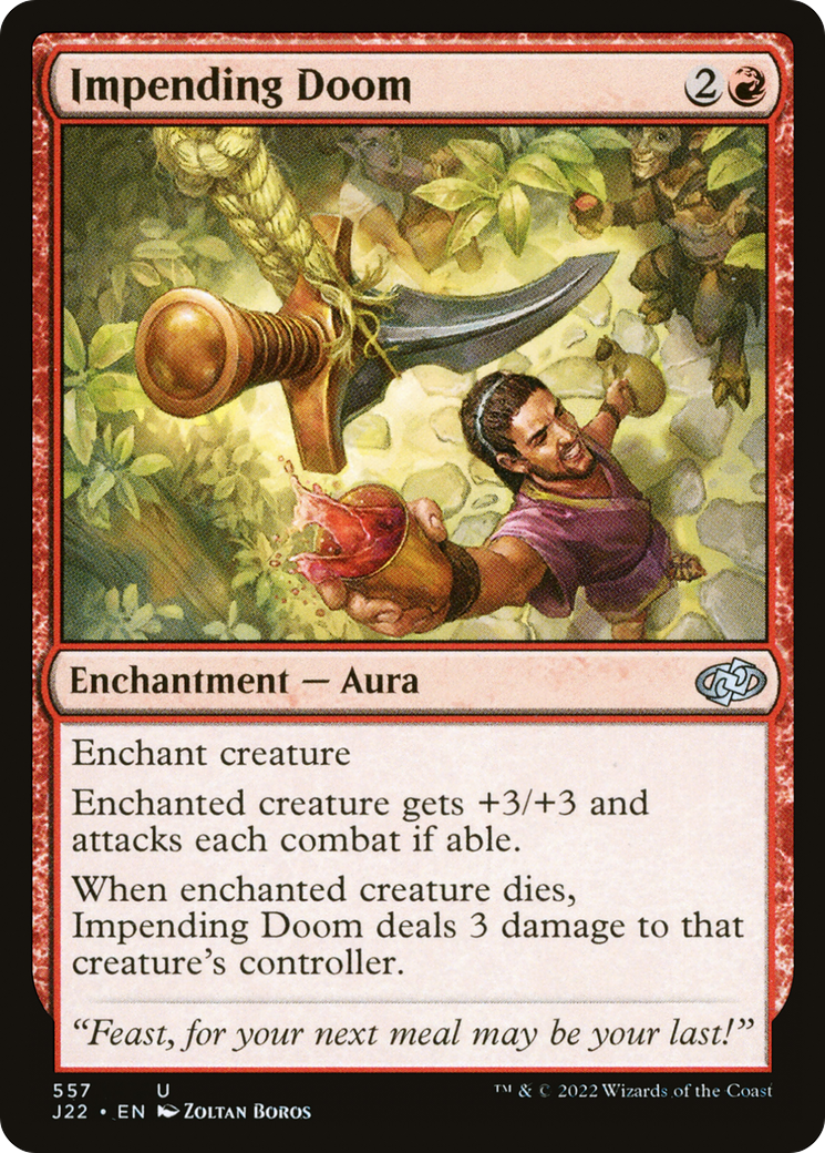 Impending Doom [Jumpstart 2022] MTG Single Magic: The Gathering | Red Claw Gaming
