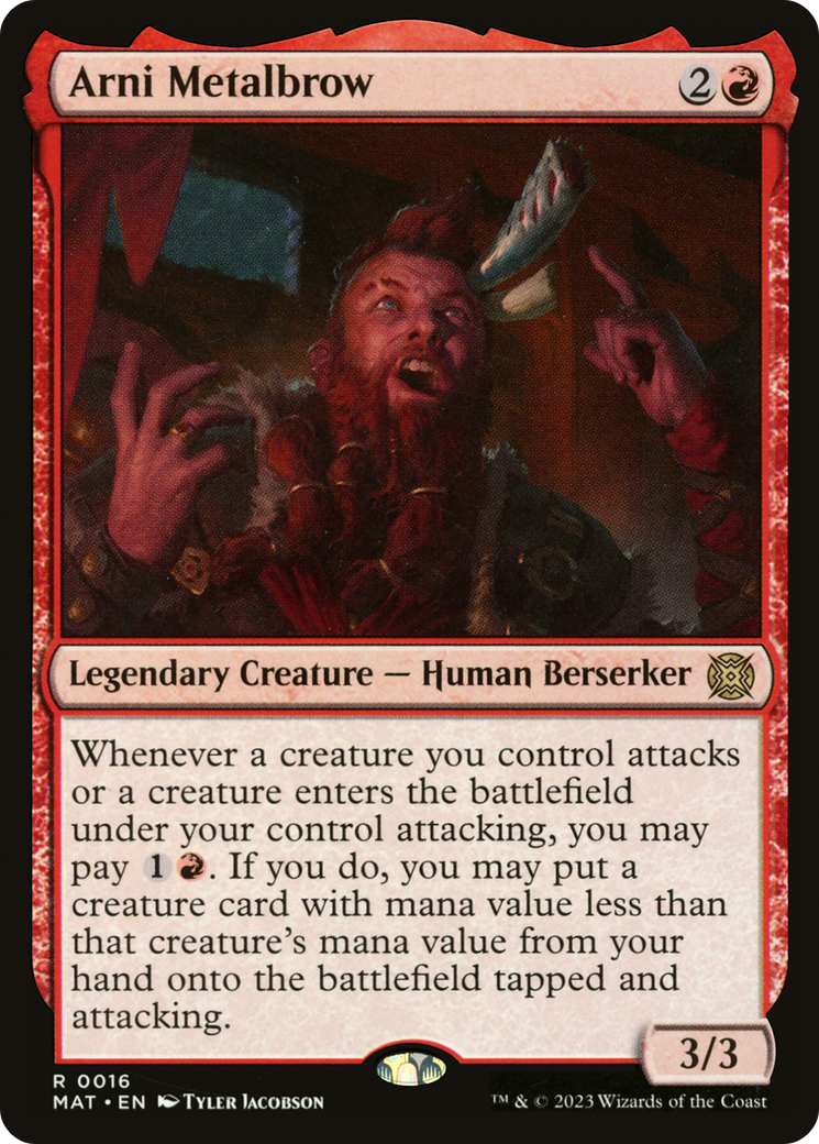 Arni Metalbrow [March of the Machine: The Aftermath] MTG Single Magic: The Gathering | Red Claw Gaming