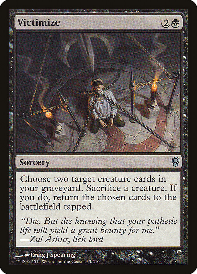 Victimize [Conspiracy] MTG Single Magic: The Gathering | Red Claw Gaming