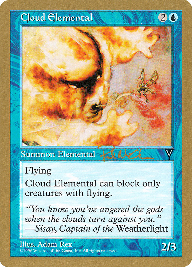 Cloud Elemental (Paul McCabe) [World Championship Decks 1997] MTG Single Magic: The Gathering | Red Claw Gaming
