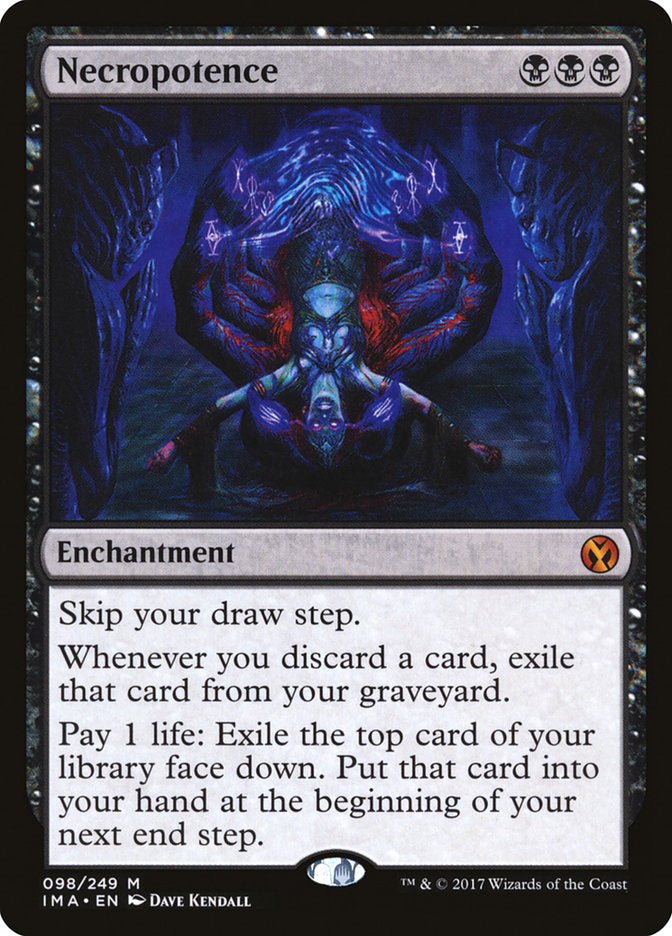Necropotence [Iconic Masters] MTG Single Magic: The Gathering | Red Claw Gaming