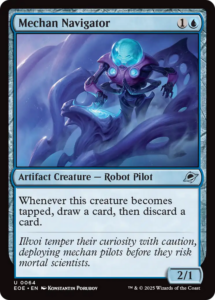 Mechan Navigator [Edge of Eternities] MTG Single Magic: The Gathering | Red Claw Gaming