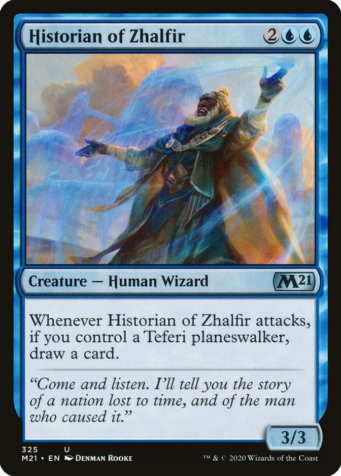 Historian of Zhalfir [Core Set 2021] MTG Single Magic: The Gathering | Red Claw Gaming