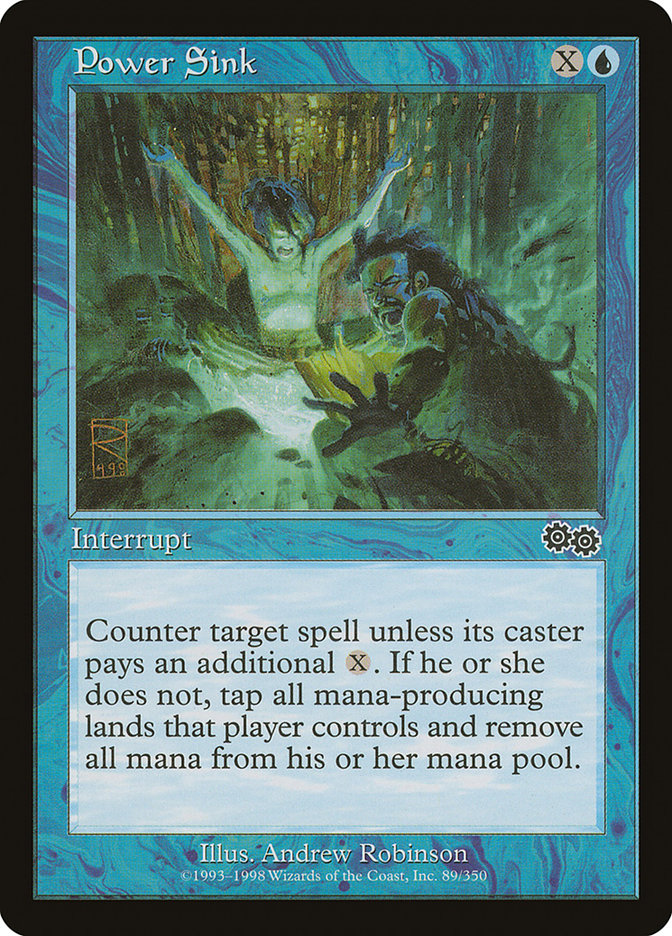 Power Sink [Urza's Saga] MTG Single Magic: The Gathering | Red Claw Gaming