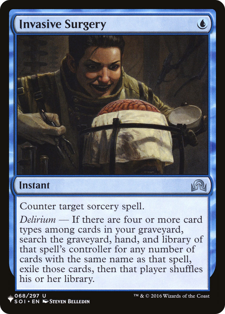 Invasive Surgery [The List] MTG Single Magic: The Gathering | Red Claw Gaming