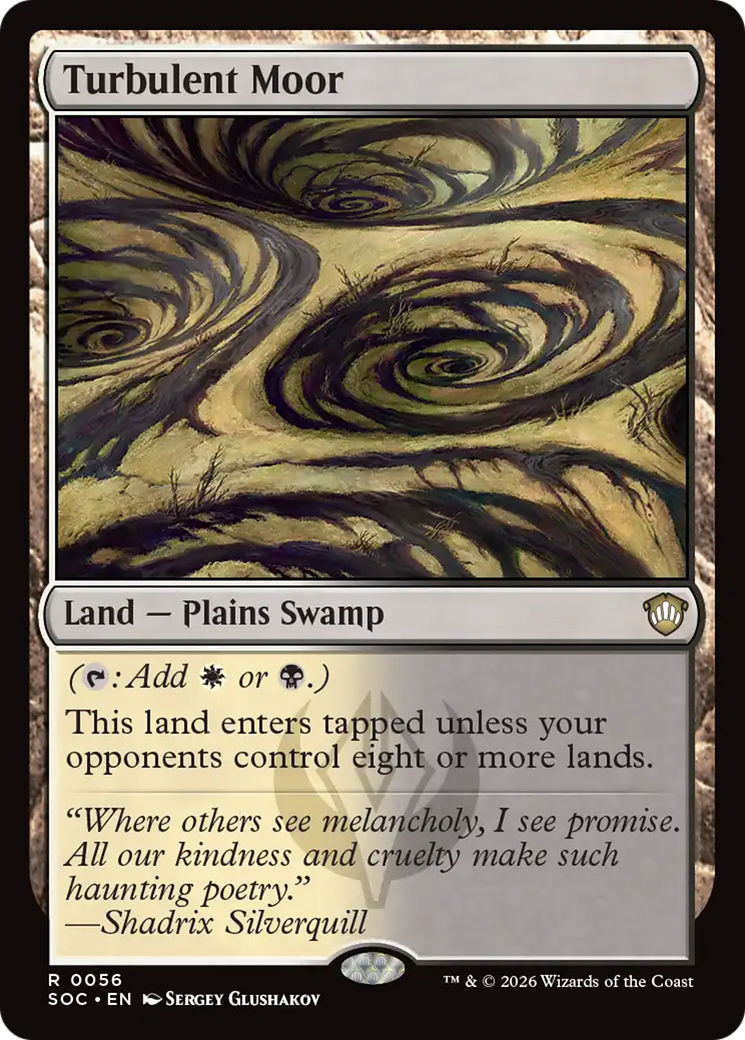 Turbulent Moor [Secrets of Strixhaven Commander] MTG Single Magic: The Gathering | Red Claw Gaming