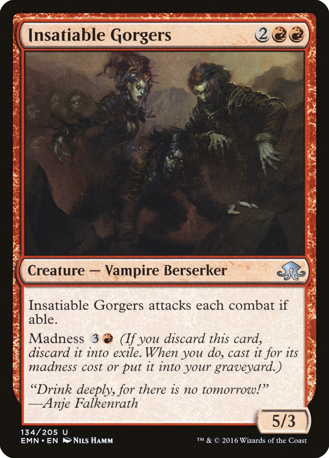 Insatiable Gorgers [Eldritch Moon] MTG Single Magic: The Gathering | Red Claw Gaming