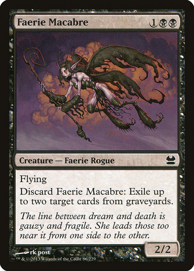 Faerie Macabre [Modern Masters] MTG Single Magic: The Gathering | Red Claw Gaming