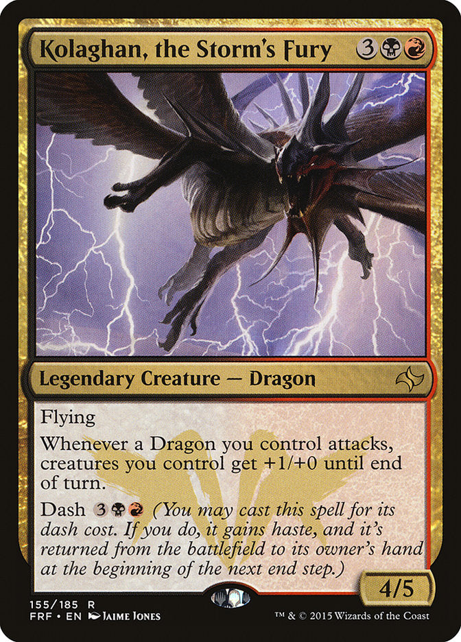 Kolaghan, the Storm's Fury [Fate Reforged] MTG Single Magic: The Gathering | Red Claw Gaming