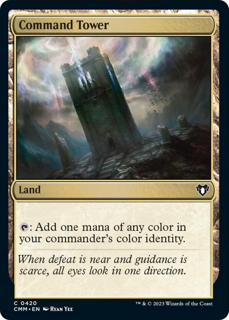 Command Tower [Commander Masters] MTG Single Magic: The Gathering | Red Claw Gaming