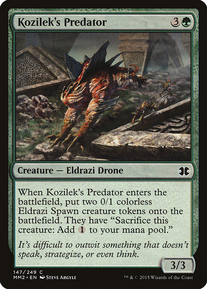 Kozilek's Predator [Modern Masters 2015] MTG Single Magic: The Gathering | Red Claw Gaming