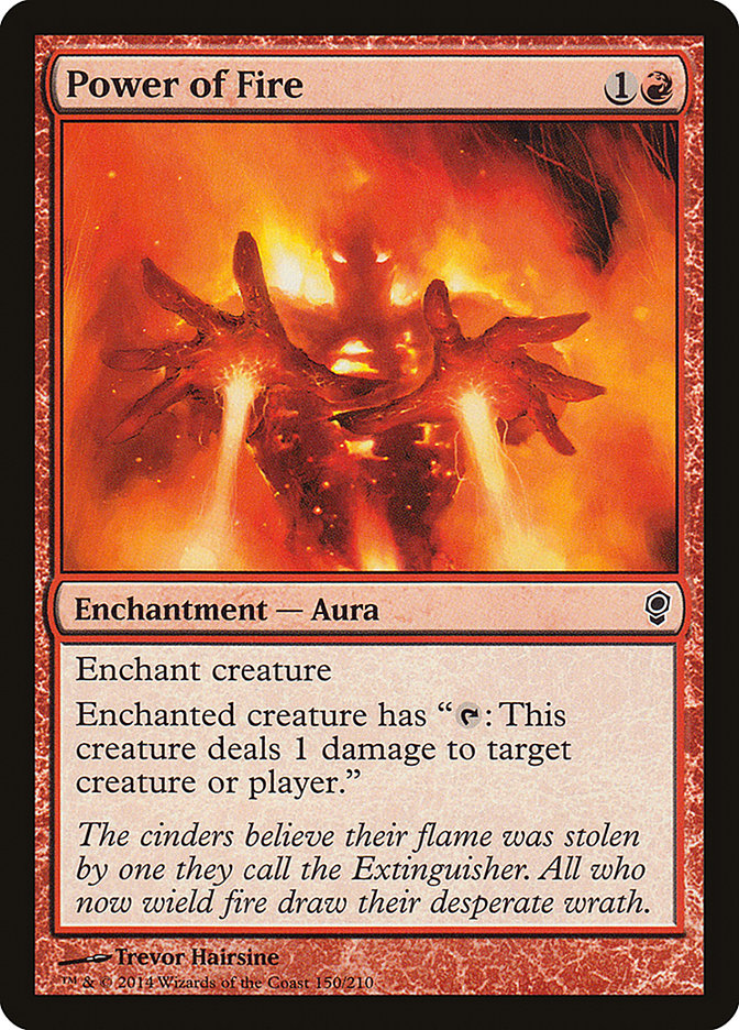 Power of Fire [Conspiracy] MTG Single Magic: The Gathering | Red Claw Gaming