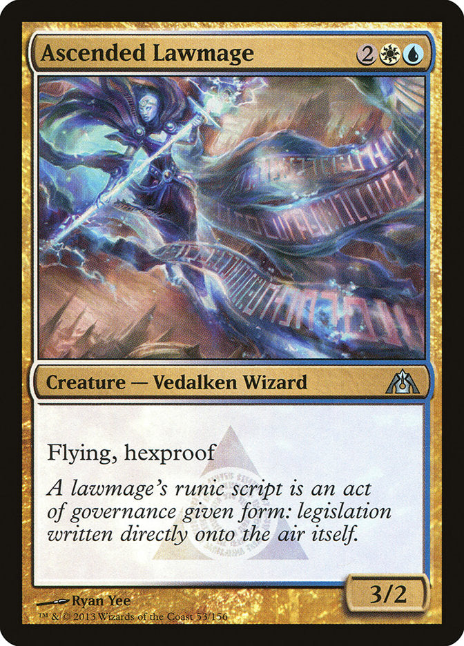 Ascended Lawmage [Dragon's Maze] MTG Single Magic: The Gathering | Red Claw Gaming