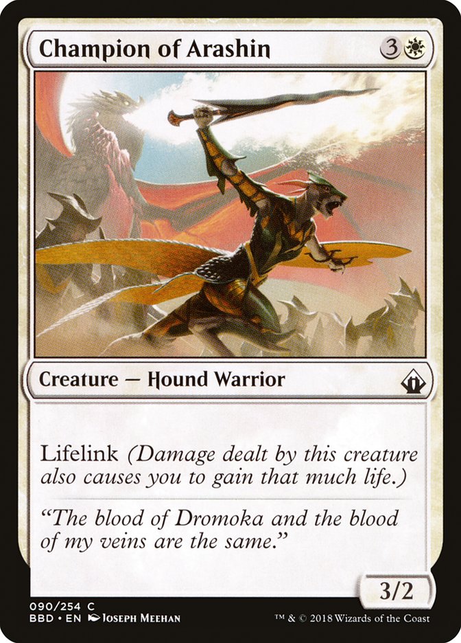 Champion of Arashin [Battlebond] MTG Single Magic: The Gathering | Red Claw Gaming