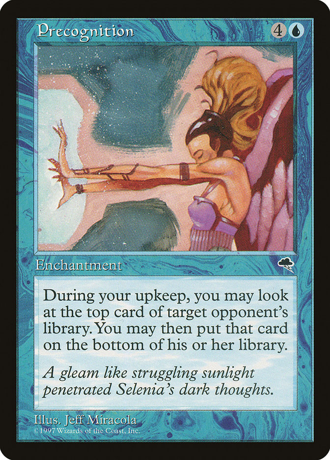 Precognition [Tempest] MTG Single Magic: The Gathering | Red Claw Gaming