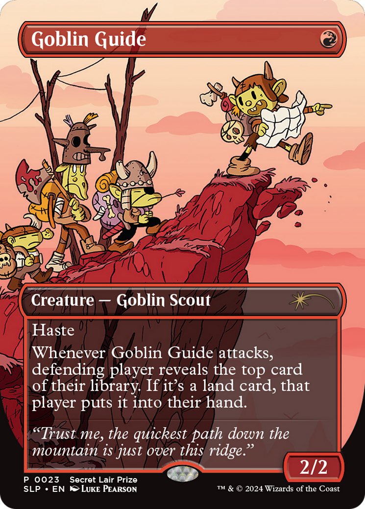 Goblin Guide [Secret Lair Showdown] MTG Single Magic: The Gathering | Red Claw Gaming