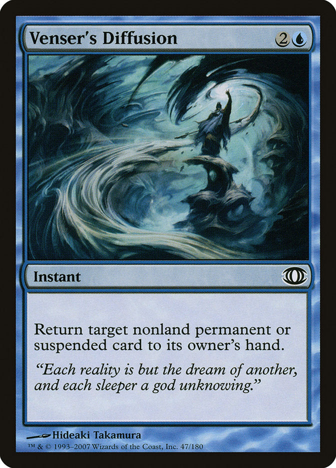 Venser's Diffusion [Future Sight] MTG Single Magic: The Gathering | Red Claw Gaming