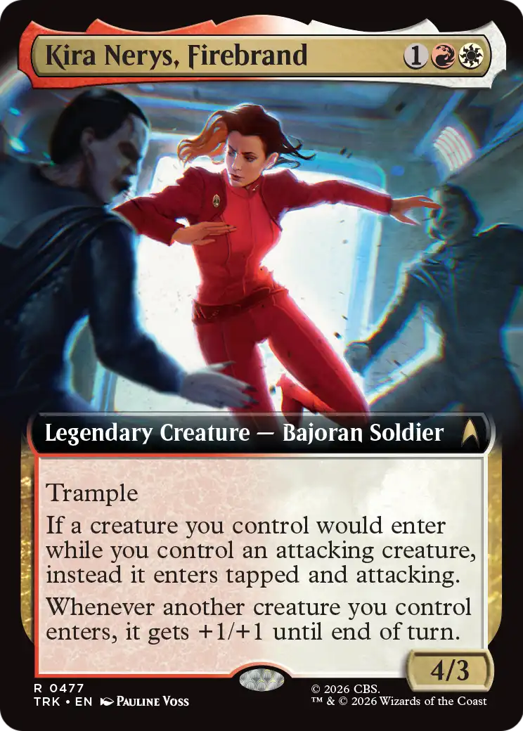 Kira Nerys, Firebrand (Extended Art) [Star Trek] | Red Claw Gaming