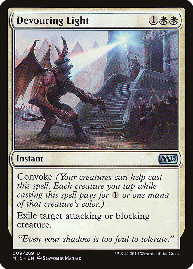 Devouring Light [Magic 2015] MTG Single Magic: The Gathering | Red Claw Gaming