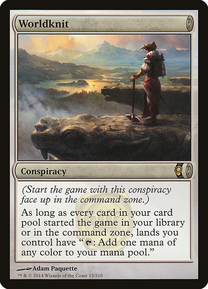 Worldknit [Conspiracy] MTG Single Magic: The Gathering | Red Claw Gaming