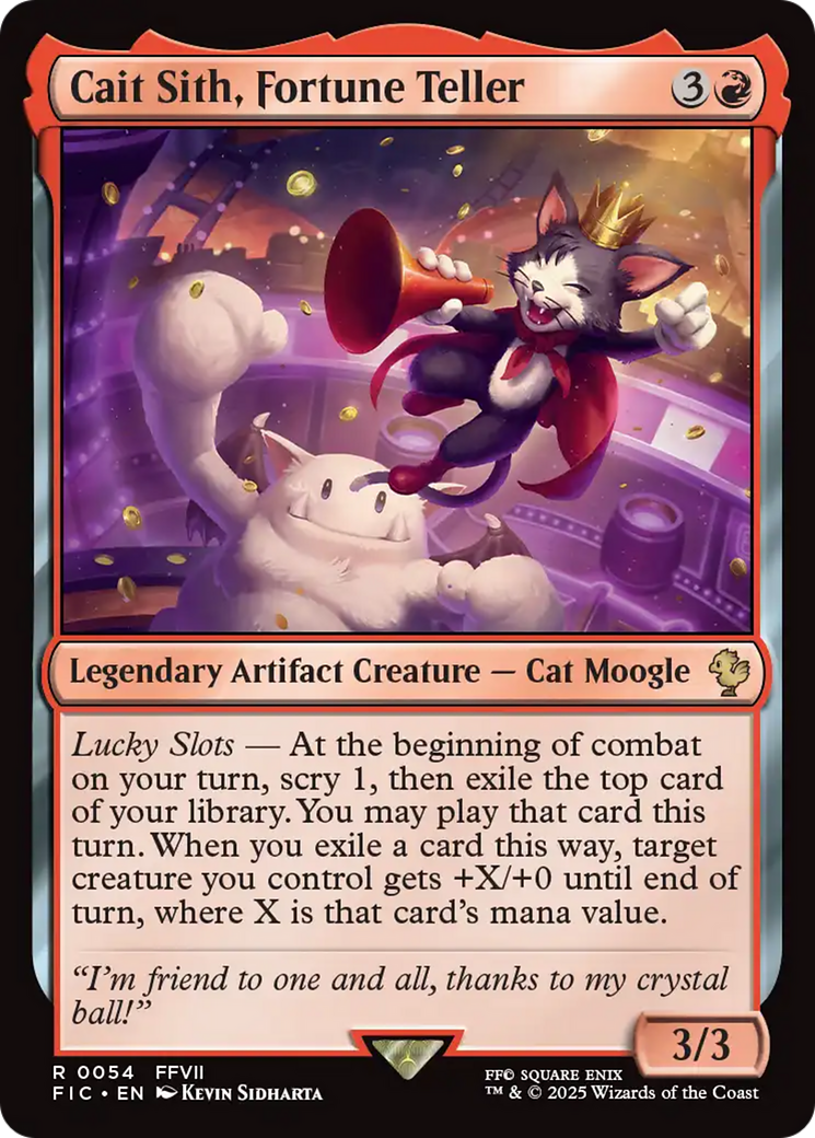 Cait Sith, Fortune Teller [FINAL FANTASY Commander] MTG Single Magic: The Gathering | Red Claw Gaming