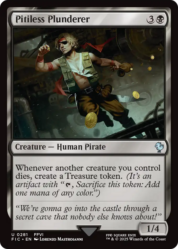 Pitiless Plunderer [FINAL FANTASY Commander] MTG Single Magic: The Gathering | Red Claw Gaming