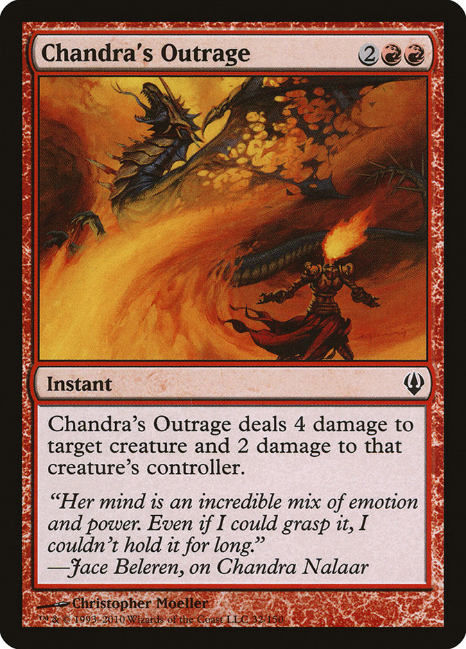 Chandra's Outrage [Archenemy] MTG Single Magic: The Gathering | Red Claw Gaming