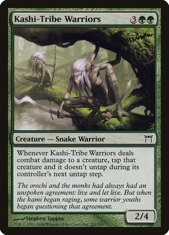 Kashi-Tribe Warriors [Champions of Kamigawa] MTG Single Magic: The Gathering | Red Claw Gaming