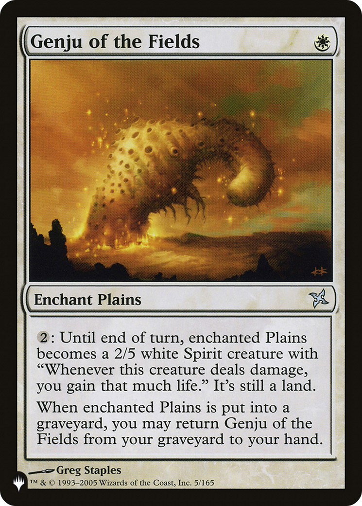 Genju of the Fields [The List] MTG Single Magic: The Gathering | Red Claw Gaming