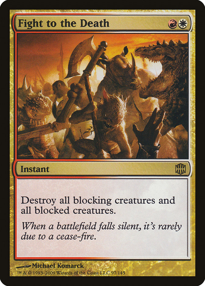 Fight to the Death [Alara Reborn] MTG Single Magic: The Gathering | Red Claw Gaming