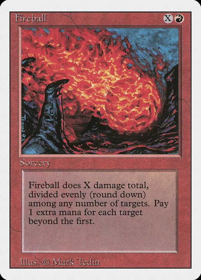 Fireball [Revised Edition] MTG Single Magic: The Gathering | Red Claw Gaming