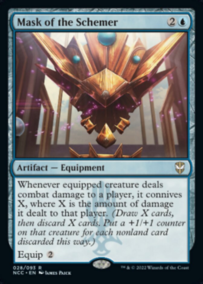 Mask of the Schemer [Streets of New Capenna Commander] MTG Single Magic: The Gathering | Red Claw Gaming