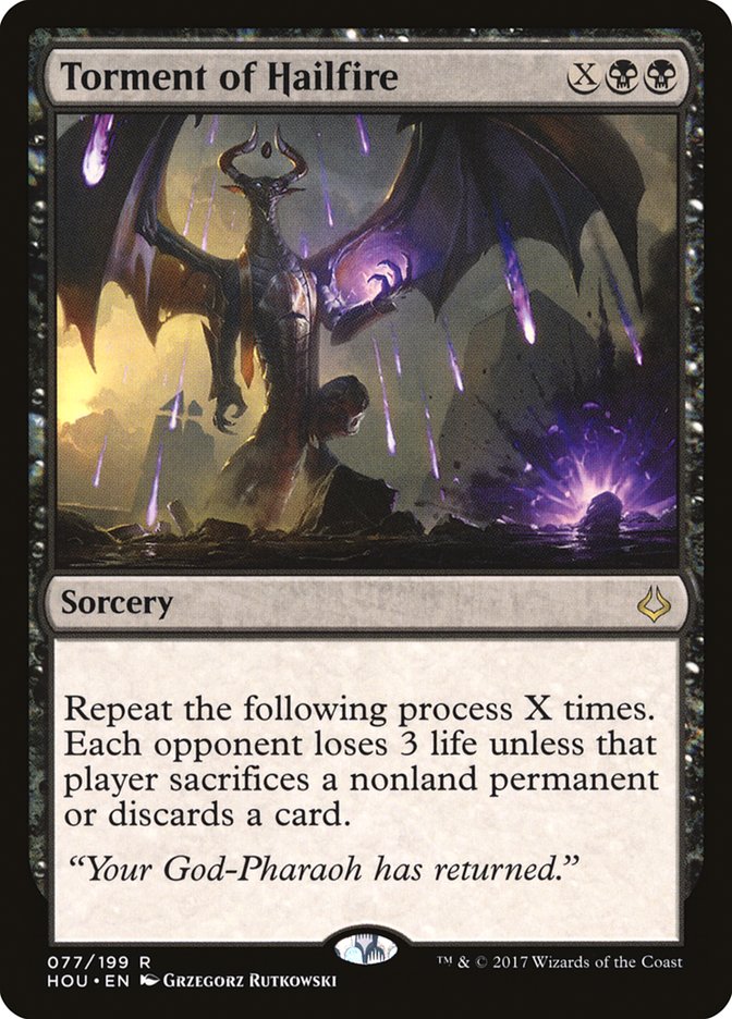 Torment of Hailfire [Hour of Devastation] MTG Single Magic: The Gathering | Red Claw Gaming
