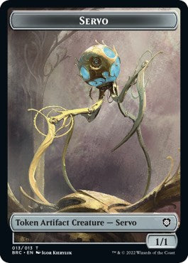 Myr // Servo Double-Sided Token [The Brothers' War Commander Tokens] MTG Single Magic: The Gathering | Red Claw Gaming