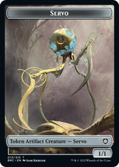 Myr // Servo Double-Sided Token [The Brothers' War Commander Tokens] MTG Single Magic: The Gathering | Red Claw Gaming
