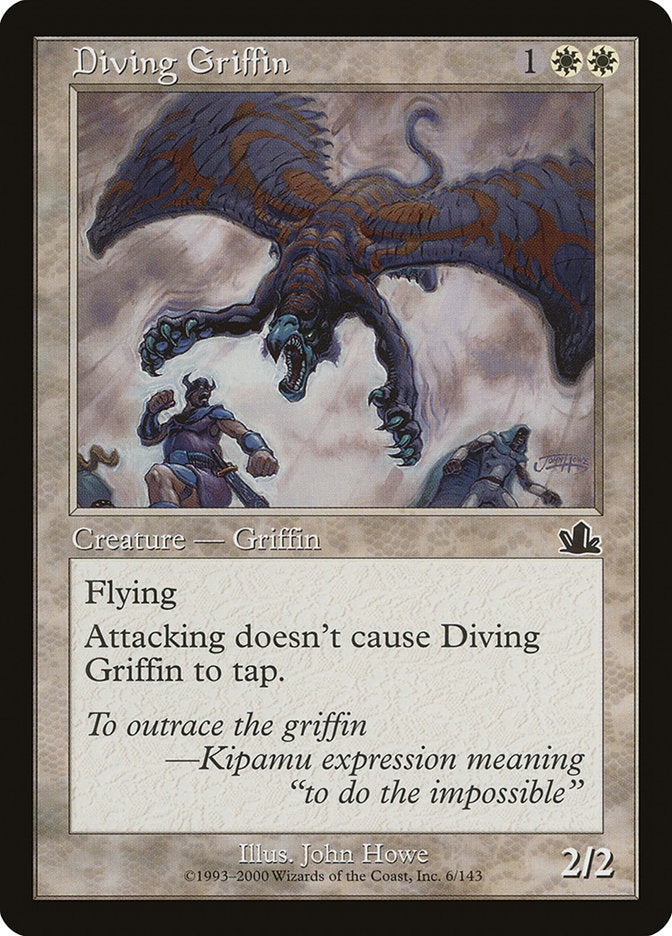 Diving Griffin [Prophecy] MTG Single Magic: The Gathering | Red Claw Gaming