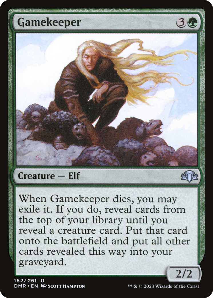 Gamekeeper [Dominaria Remastered] MTG Single Magic: The Gathering | Red Claw Gaming