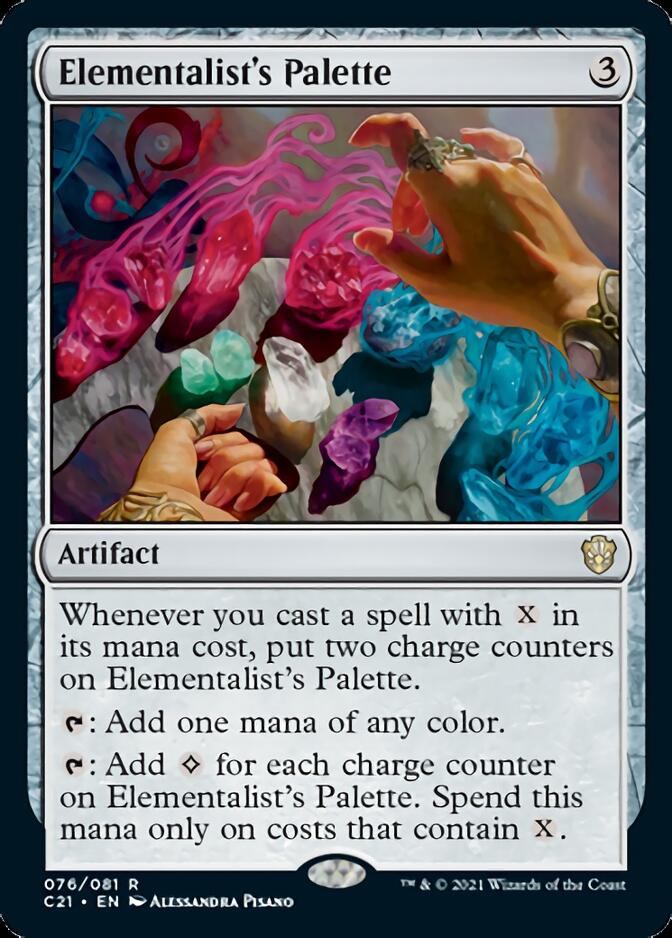 Elementalist's Palette [Commander 2021] MTG Single Magic: The Gathering | Red Claw Gaming