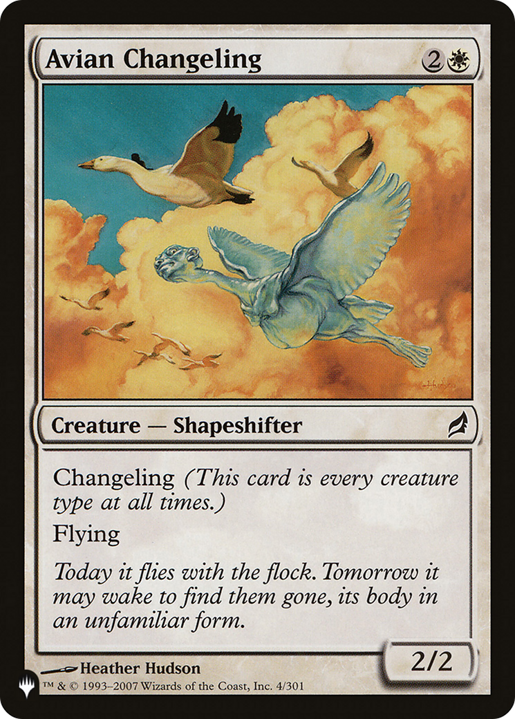 Avian Changeling [The List] MTG Single Magic: The Gathering | Red Claw Gaming