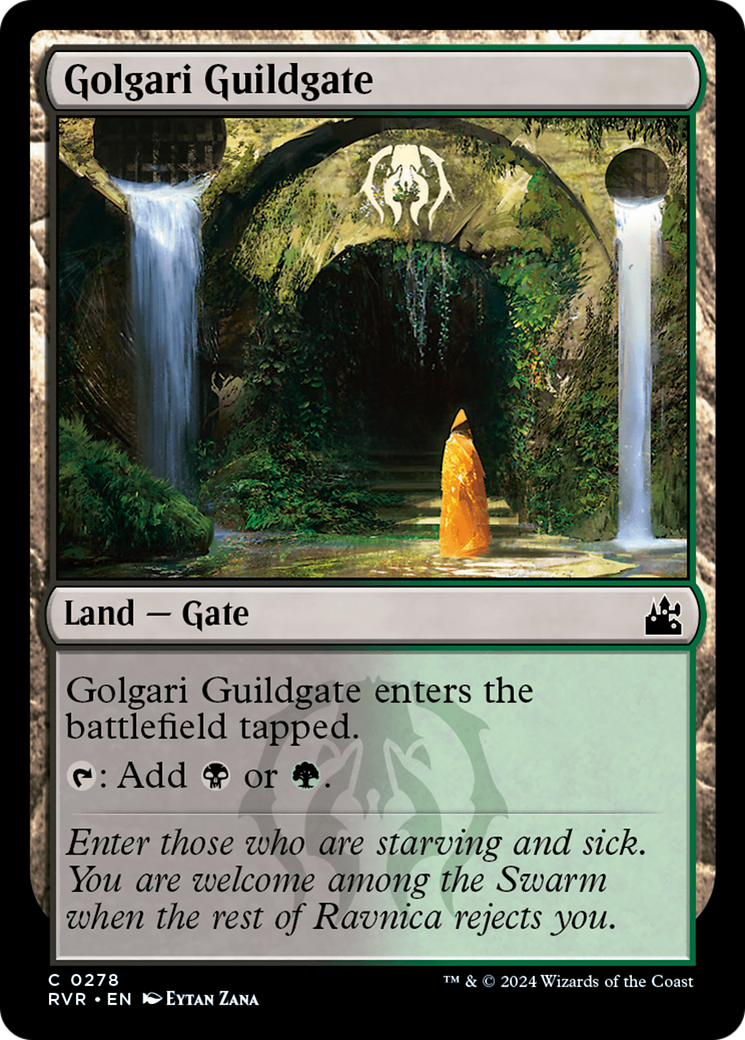 Golgari Guildgate [Ravnica Remastered] MTG Single Magic: The Gathering | Red Claw Gaming