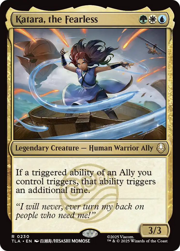 Katara, the Fearless [Avatar: The Last Airbender] MTG Single Magic: The Gathering | Red Claw Gaming